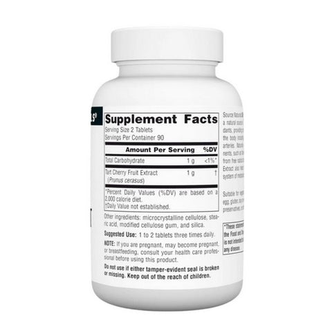 Source Naturals, Cherry Fruit Extract, 500 mg, 180 Tabs