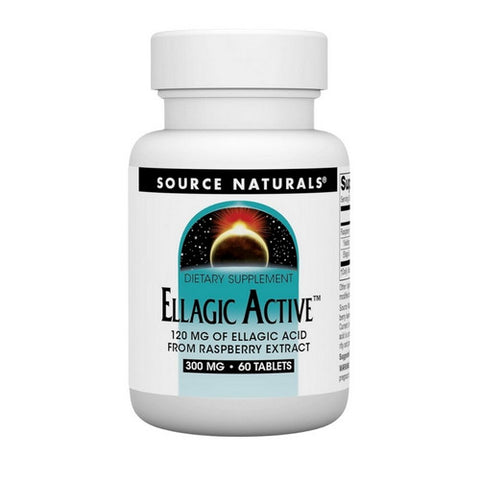 Source Naturals, Ellagic Active, 300 mg, 60 Tabs