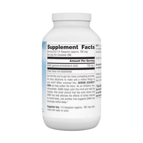 Source Naturals, Gaba, Powder 8 oz