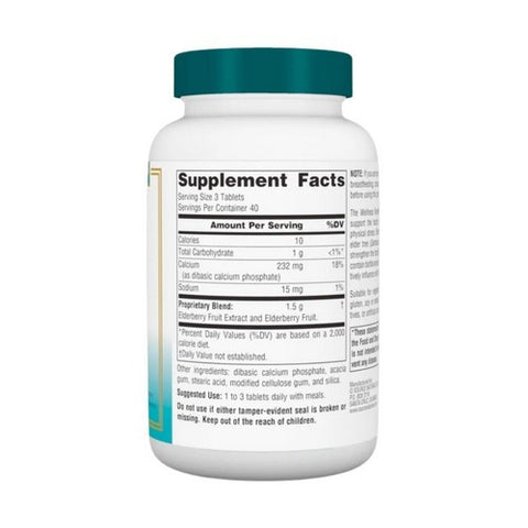 Source Naturals, Wellness Elderberry Extract, 500 mg, 120 Tabs