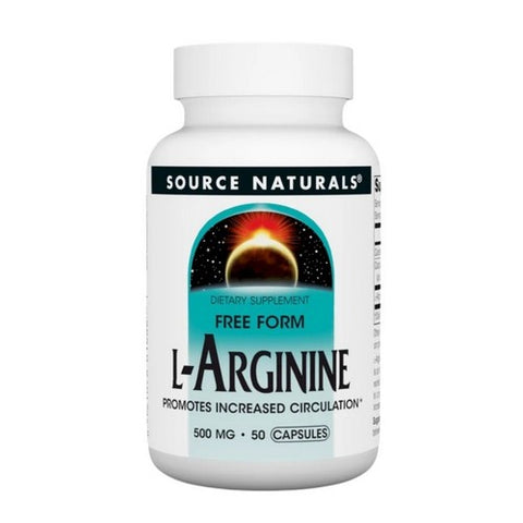 Source Naturals, L-Arginine, 50 Caps