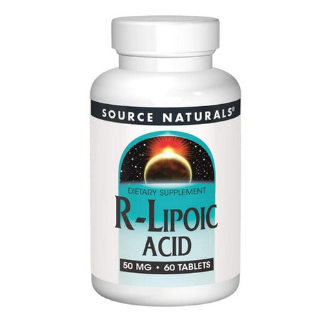 Source Naturals, R-Lipoic Acid, 50 mg, 60 Tabs