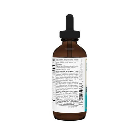 Source Naturals, Wellness Herbal Resistance Liquid Alcohol Free Formula, 4 fl oz