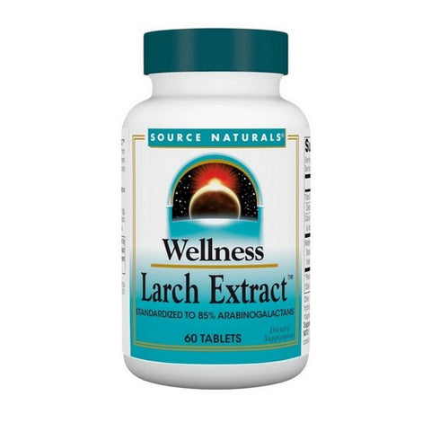 Source Naturals, Wellness Larch Extract, 60 Tabs