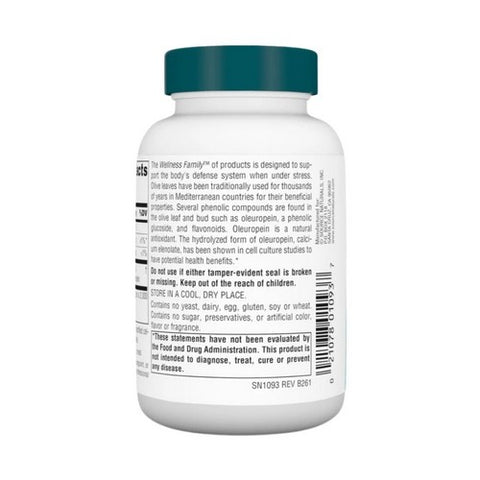 Source Naturals, Wellness Olive Leaf, 120 Tabs