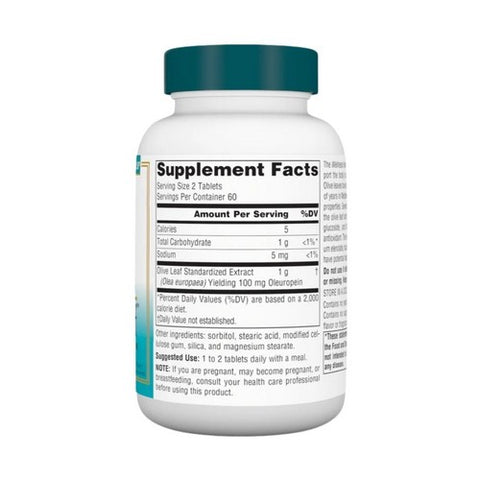 Source Naturals, Wellness Olive Leaf, 120 Tabs