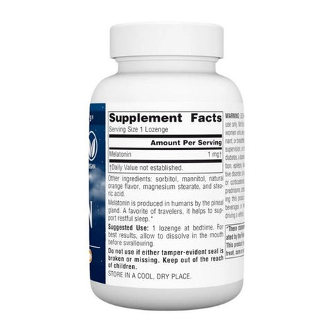 Source Naturals, Melatonin, 1 mg, Sublingual Orange 300 Tabs