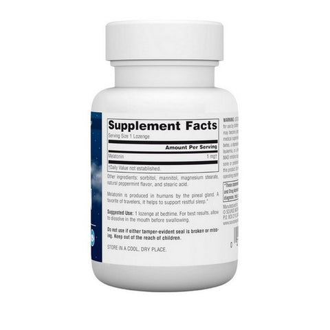Source Naturals, Melatonin, 2.5 mg, Sublingual Peppermint 100 Tabs