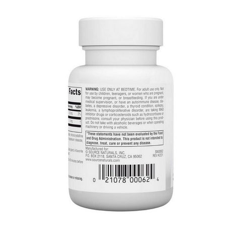 Source Naturals, Melatonin, 2 MG, Timed Release 60 Tabs