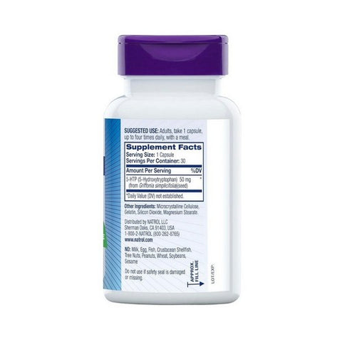 Natrol, 5-HTP, 50 mg, 30 Caps