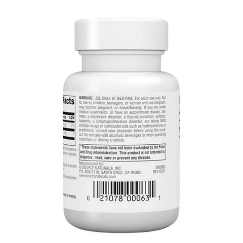 Source Naturals, Melatonin, 2 MG, Timed Release 120 Tabs