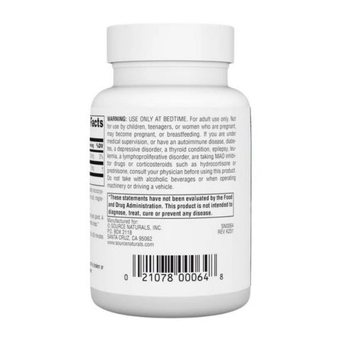 Source Naturals, Melatonin, 2 MG, Timed Release 240 Tabs