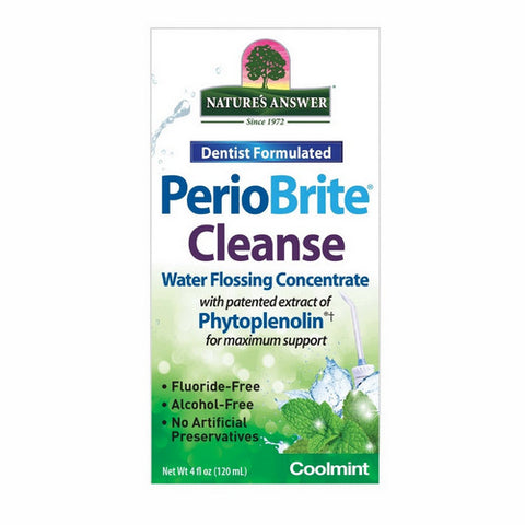 Nature's Answer, PerioBrite Cleanse Oral Irrigating Concentrate, 4 Oz