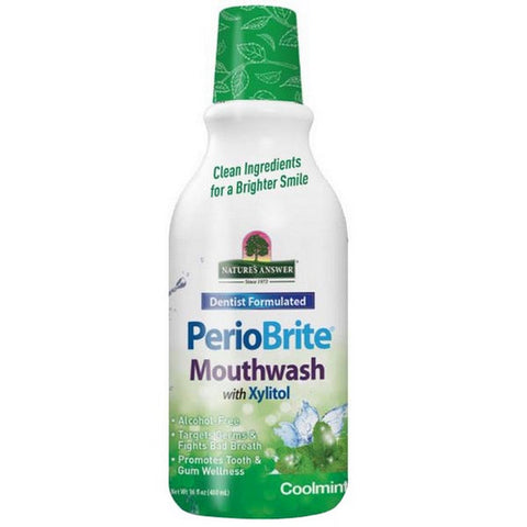 Nature's Answer, PerioBrite Mouthwash, Cool Mint, 16 fl oz