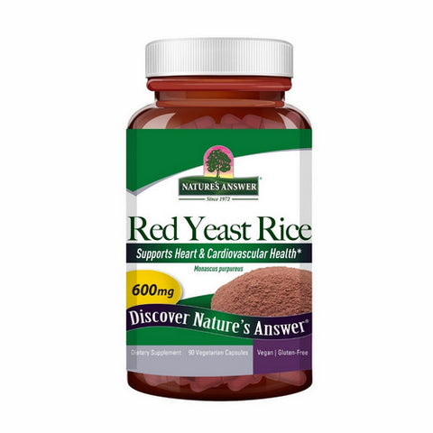 Nature's Answer, Red Yeast Rice, 600 mg, 90 Caps