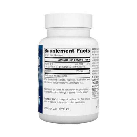 Source Naturals, Melatonin, 2.5 mg, Sublingual Peppermint 240 Tabs