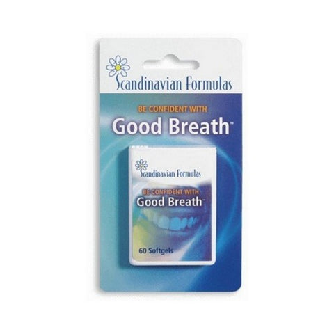 Scandinavian Formulas, Good Breath, 60 Caps