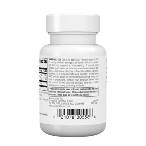Source Naturals, Melatonin, 5 mg, 60 Tabs