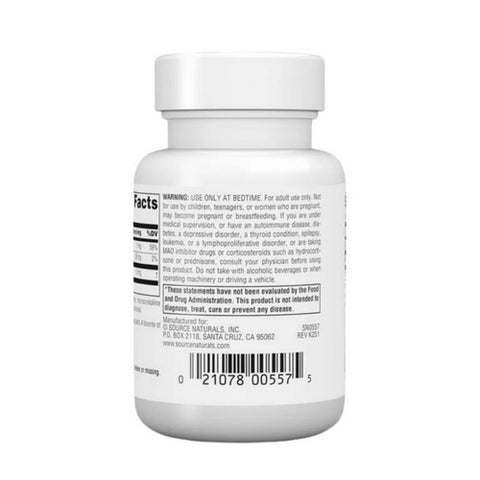 Source Naturals, Melatonin, 5 mg, 120 Tabs