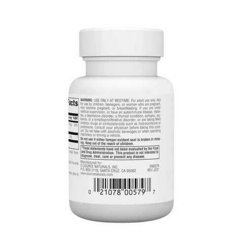 Source Naturals, Melatonin, 5 mg, Sublingual Orange 50 Tabs