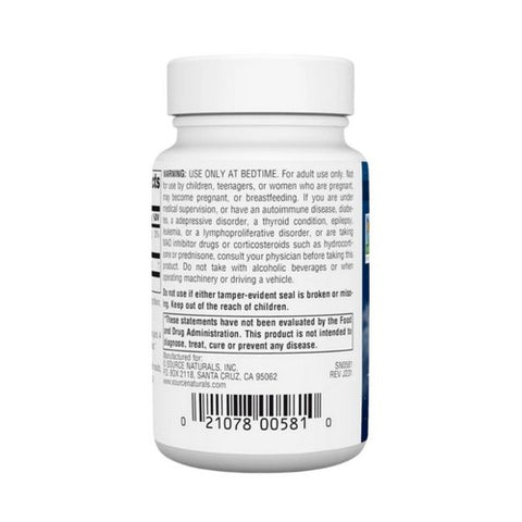 Source Naturals, Melatonin, 5 mg, Sublingual Orange 200 Tabs