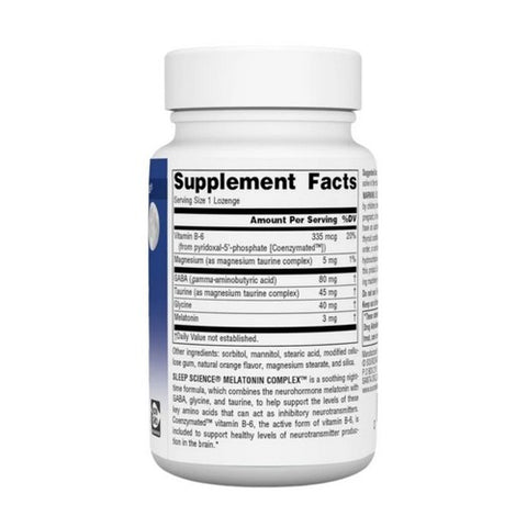 Source Naturals, Melatonin Complex Orange, 3 mg, 50 Tabs
