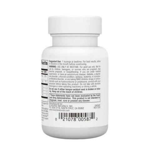 Source Naturals, Melatonin Complex Peppermint, 3 mg, 50 Tabs