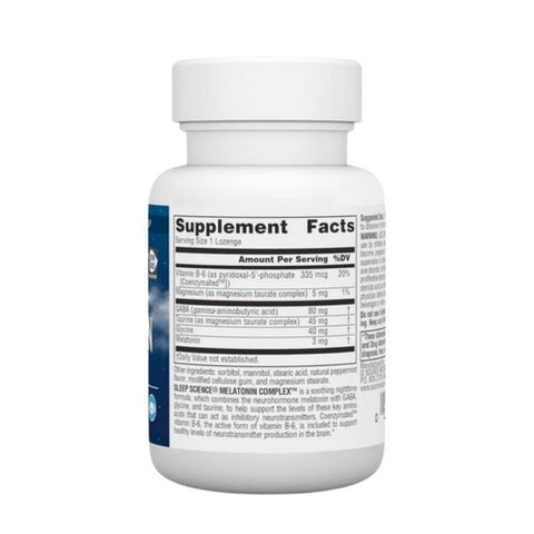 Source Naturals, Melatonin Complex Peppermint, 3 mg, 50 Tabs