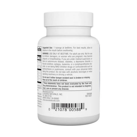 Source Naturals, Melatonin Complex Peppermint, 3 mg, 100 Tabs