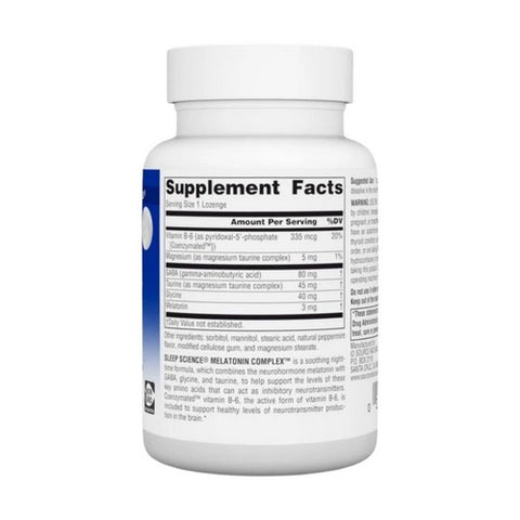 Source Naturals, Melatonin Complex Peppermint, 3 mg, 100 Tabs