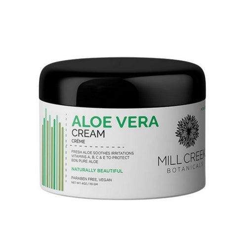 Mill Creek Botanicals, 80% Aloe Vera Cream, 4 oz