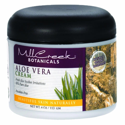 Mill Creek Botanicals, 80% Aloe Vera Cream, 4 oz