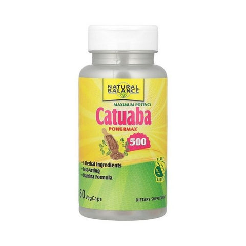 Natural Balance (Formerly known as Trimedica), Catuaba Power Max, 500 mg, 60 Caps
