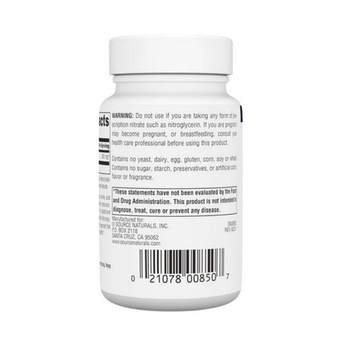 Source Naturals, N-Acetyl Cysteine, 600 MG, 60 Tabs