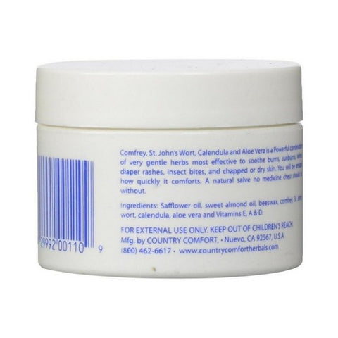 Country Comfort, Herbal Savvy Comfrey Aloe Vera, 1 Oz