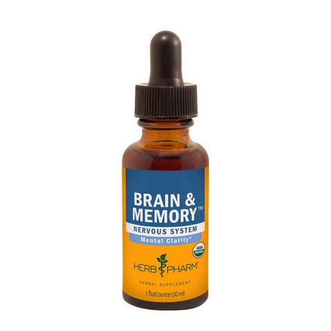 Herb Pharm, Brain & Memory Tonic, 1 oz