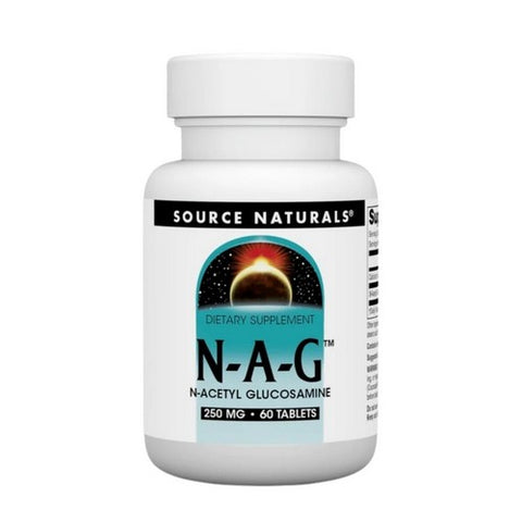 Source Naturals, N-A-G, 250 mg, 60 Tabs