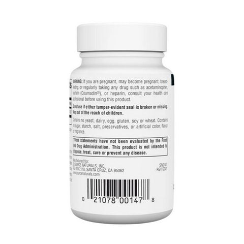 Source Naturals, N-A-G, 500 mg, 60 Tabs