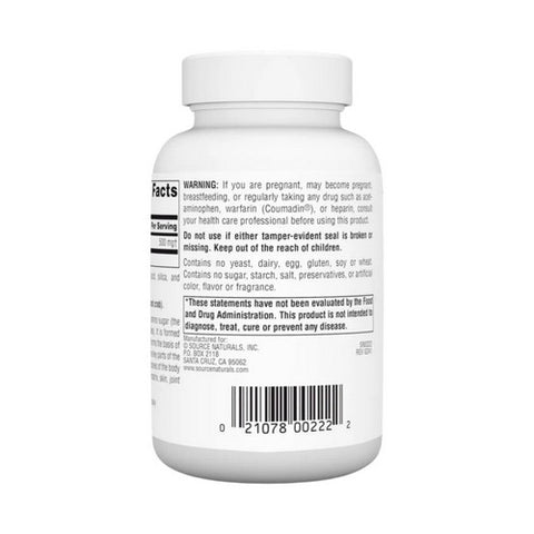 Source Naturals, N-A-G, 500 mg, 120 Tabs