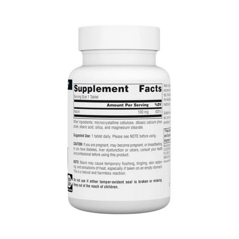 Source Naturals, Niacin, 100 mg, 250 Tabs