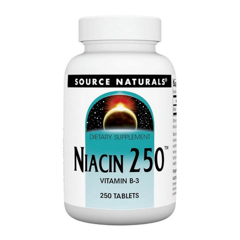 Source Naturals, Niacin, 250 mg, 250 Tabs