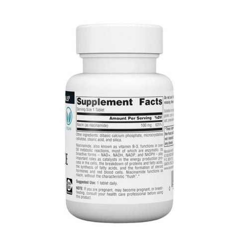 Source Naturals, Niacinamide B-3, 100 mg, 100 Tabs