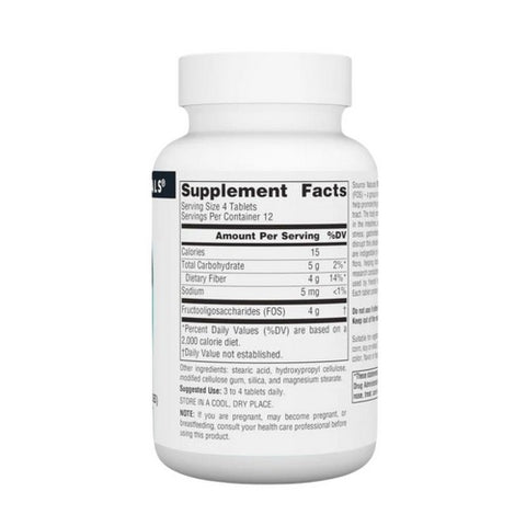 Source Naturals, FOS (Fructooligosaccharides), 1000 MG, 50 Tabs