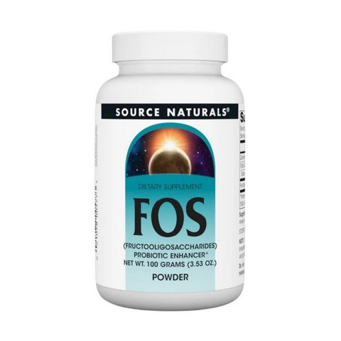 Source Naturals, Nutraflora Fos Probiotic Enhancer, 1000 gm, 3.53 Oz, Powder
