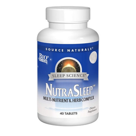 Source Naturals, NutraSleep, 40 Tabs