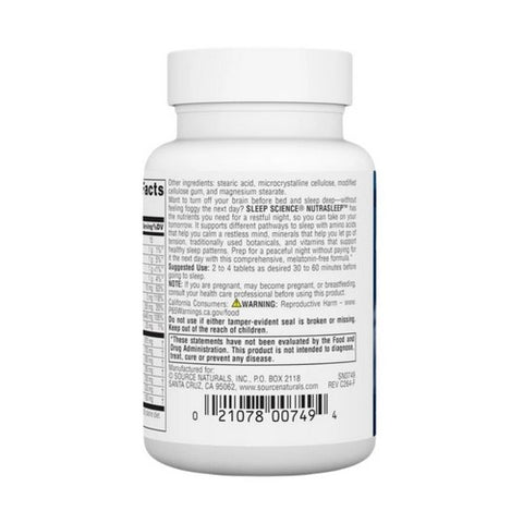 Source Naturals, NutraSleep, 40 Tabs