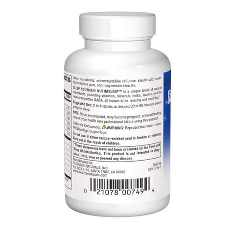Source Naturals, NutraSleep, 40 Tabs