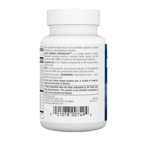 Source Naturals, NutraSleep, 40 Tabs