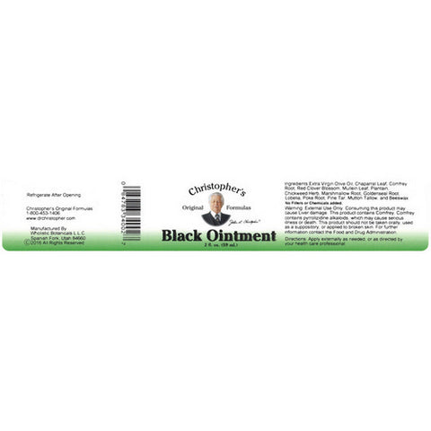Dr. Christophers Formulas, Ointment Black Drawing, 2 oz