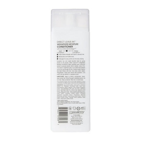 Giovanni Cosmetics, Conditioner Direct Leave-In, 8.5 oz